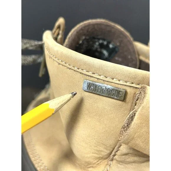 GH BASS Duck Boots Womens 9M Tan Chocolate 71-22313 - Picture 7 of 16